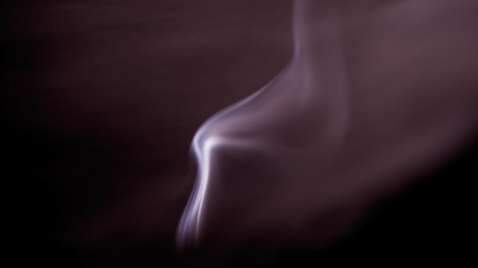 Humo y aroma del cafe